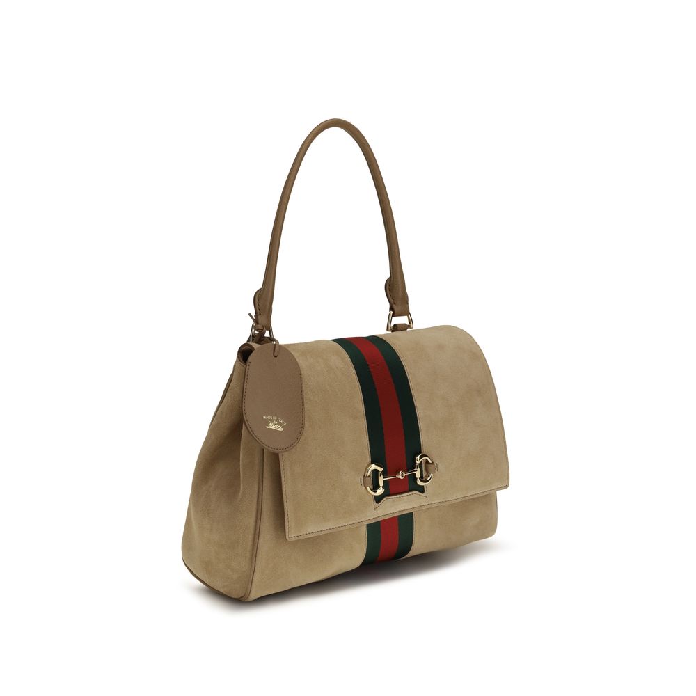 Gucci Beige  Medium Paparazzo  Handbag