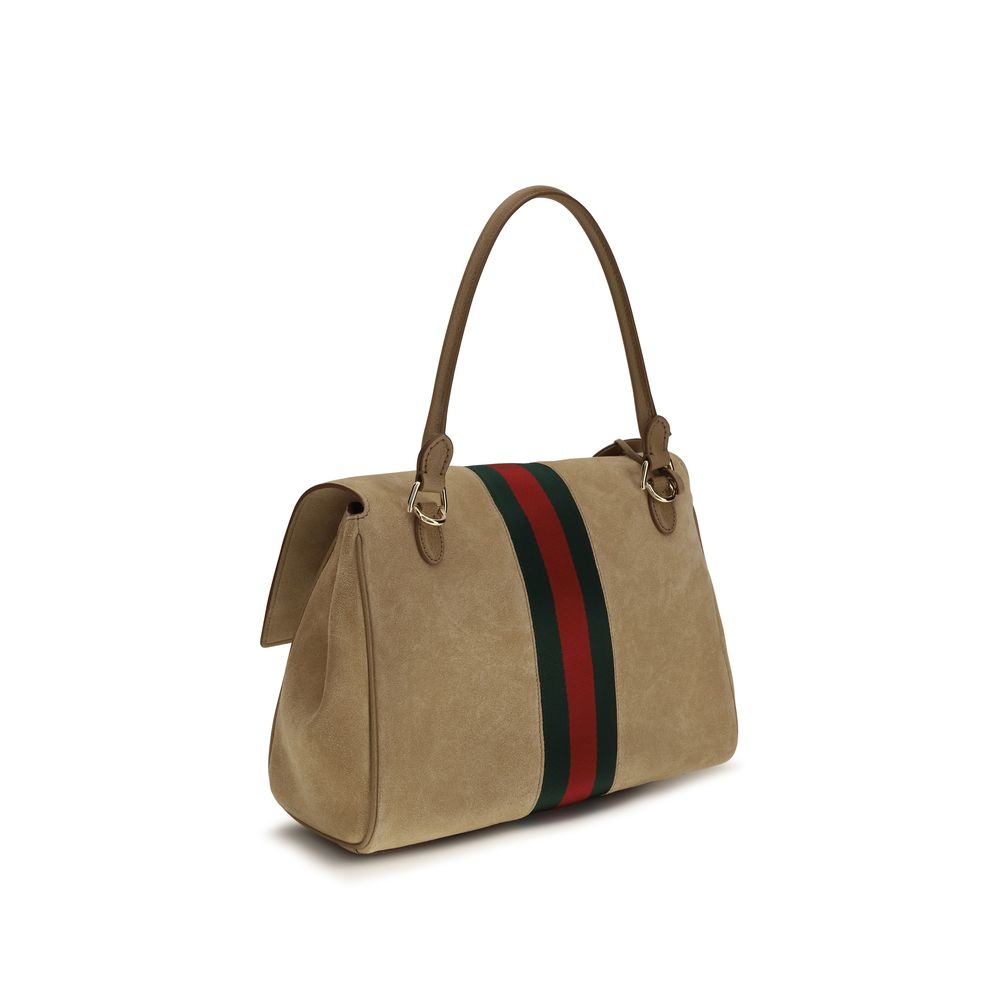Gucci Beige  Medium Paparazzo  Handbag
