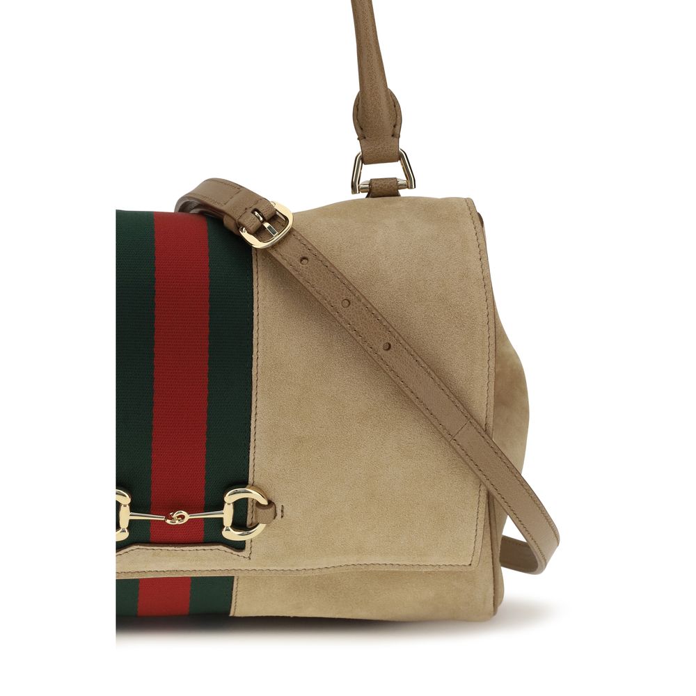 Gucci Beige  Medium Paparazzo  Handbag