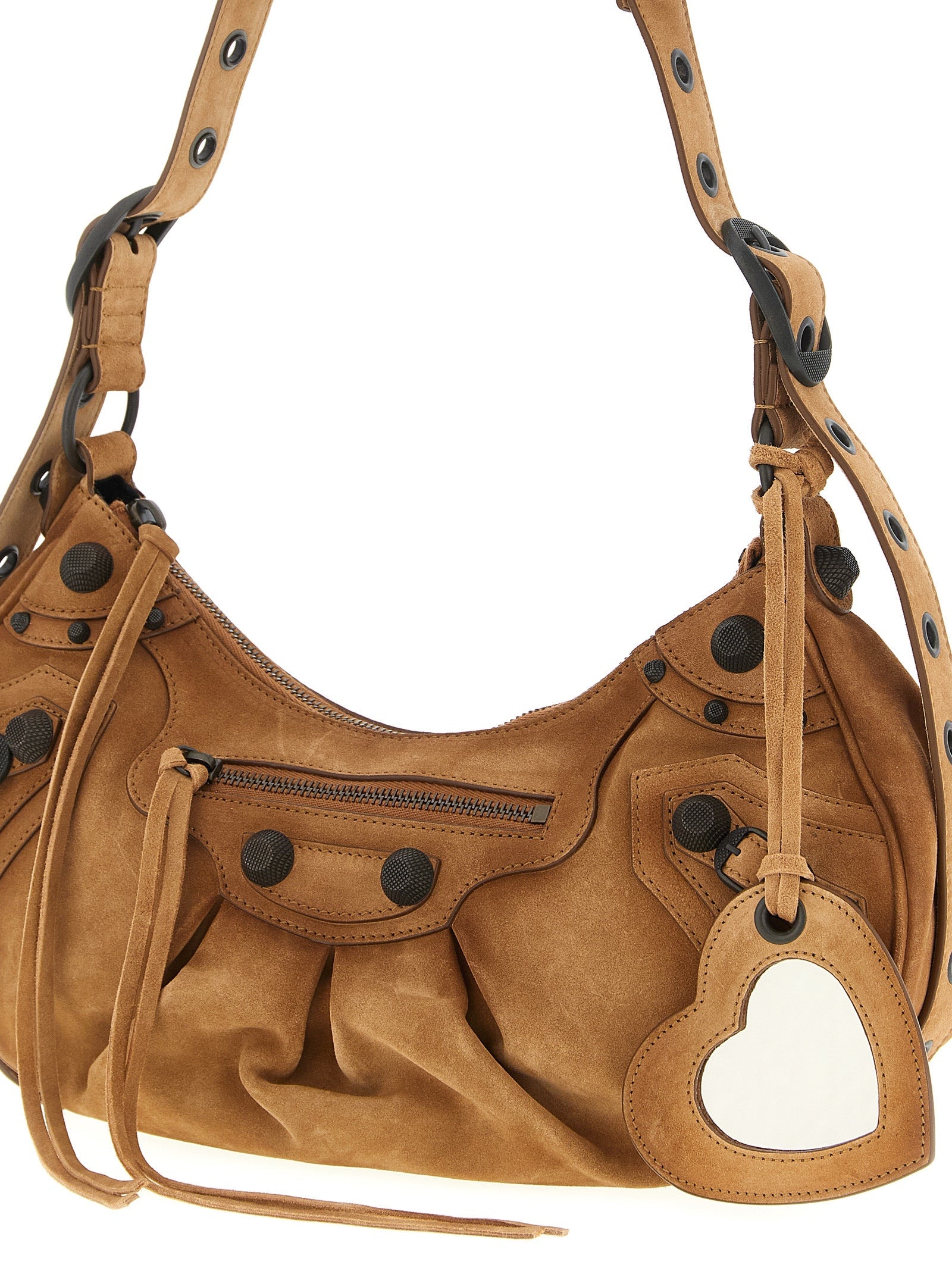 Balenciaga Brown Le Cagole S Shoulder Bag