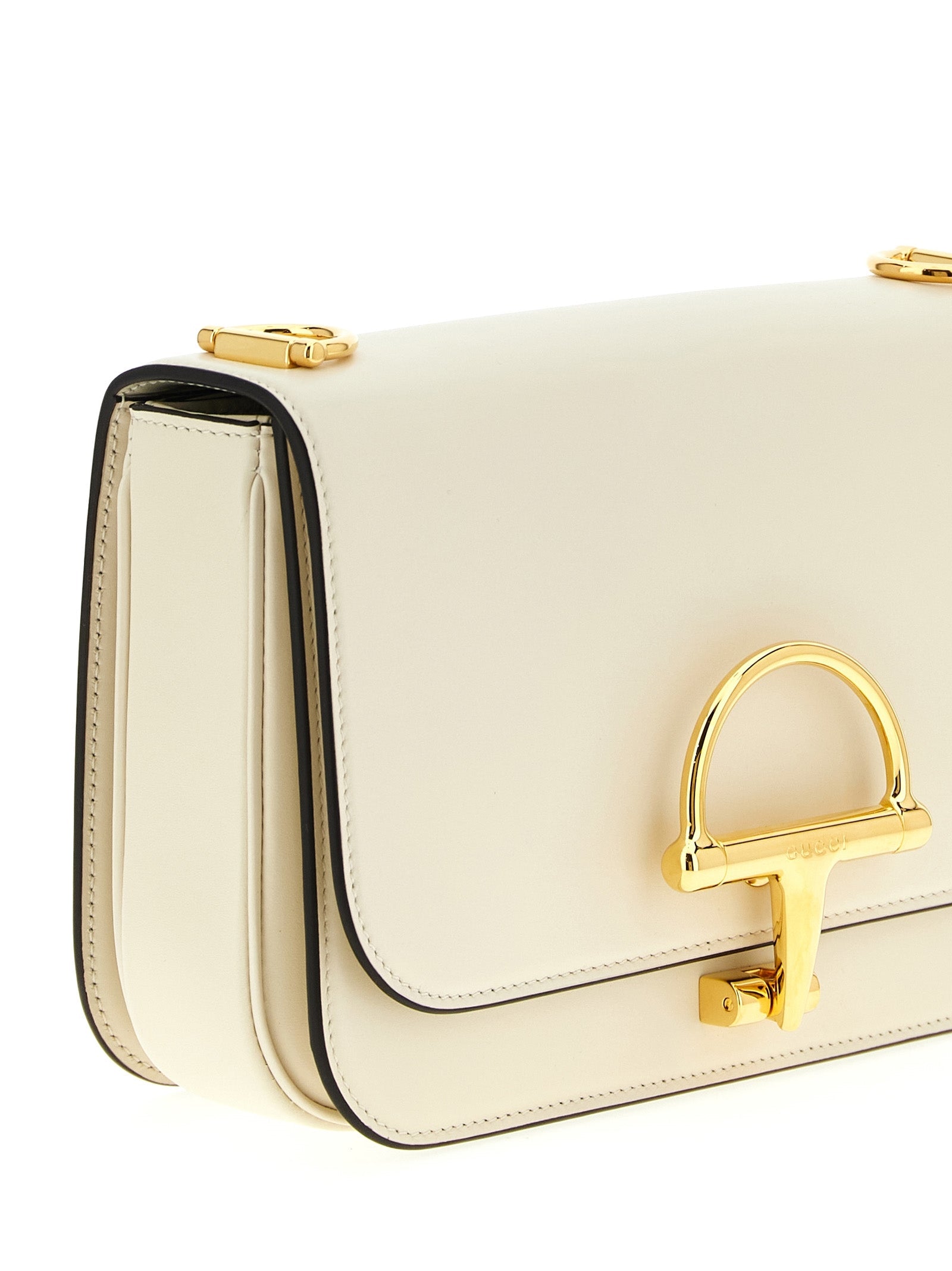 Gucci White Siena Shoulder Bag