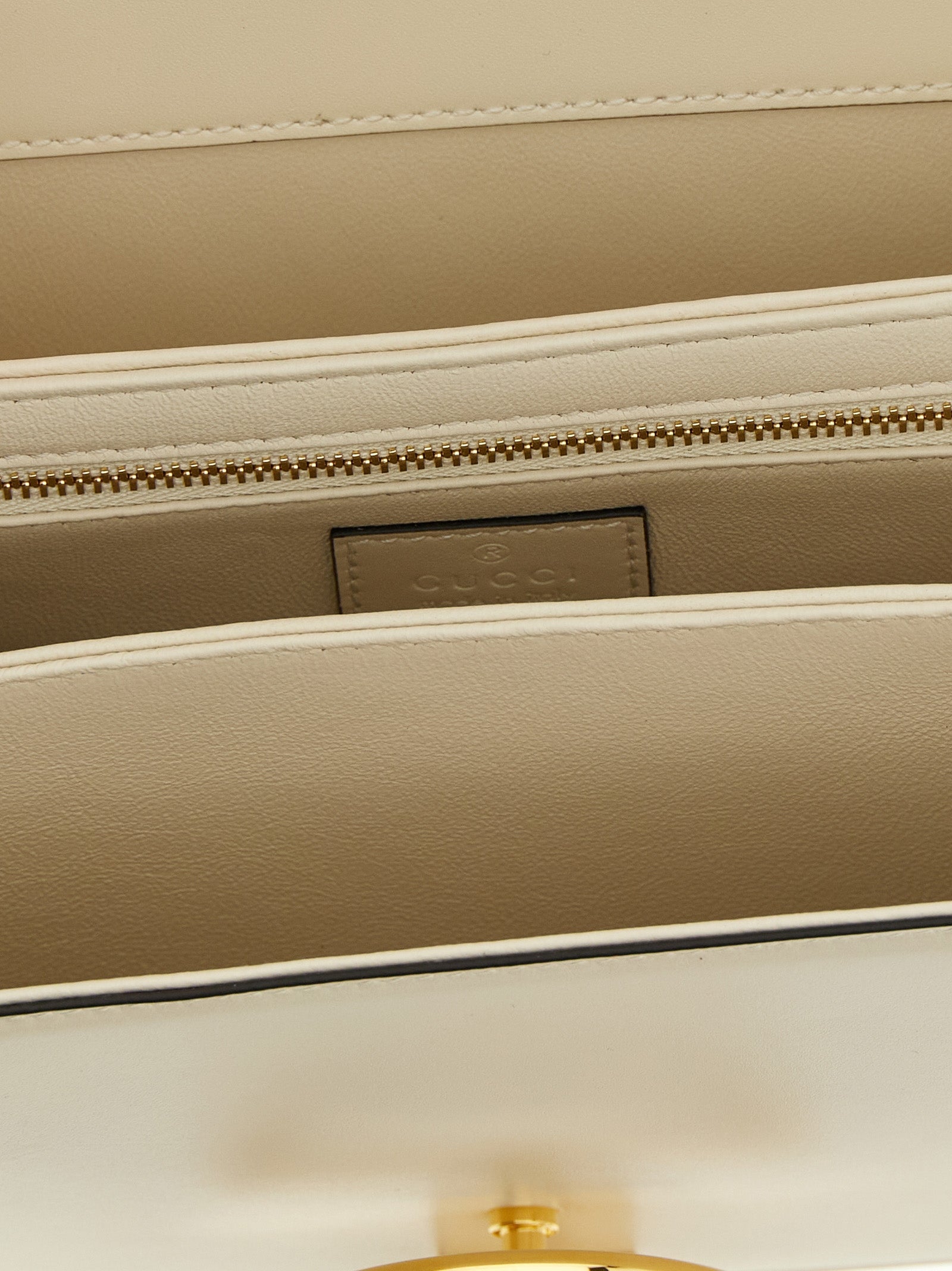 Gucci White Siena Shoulder Bag