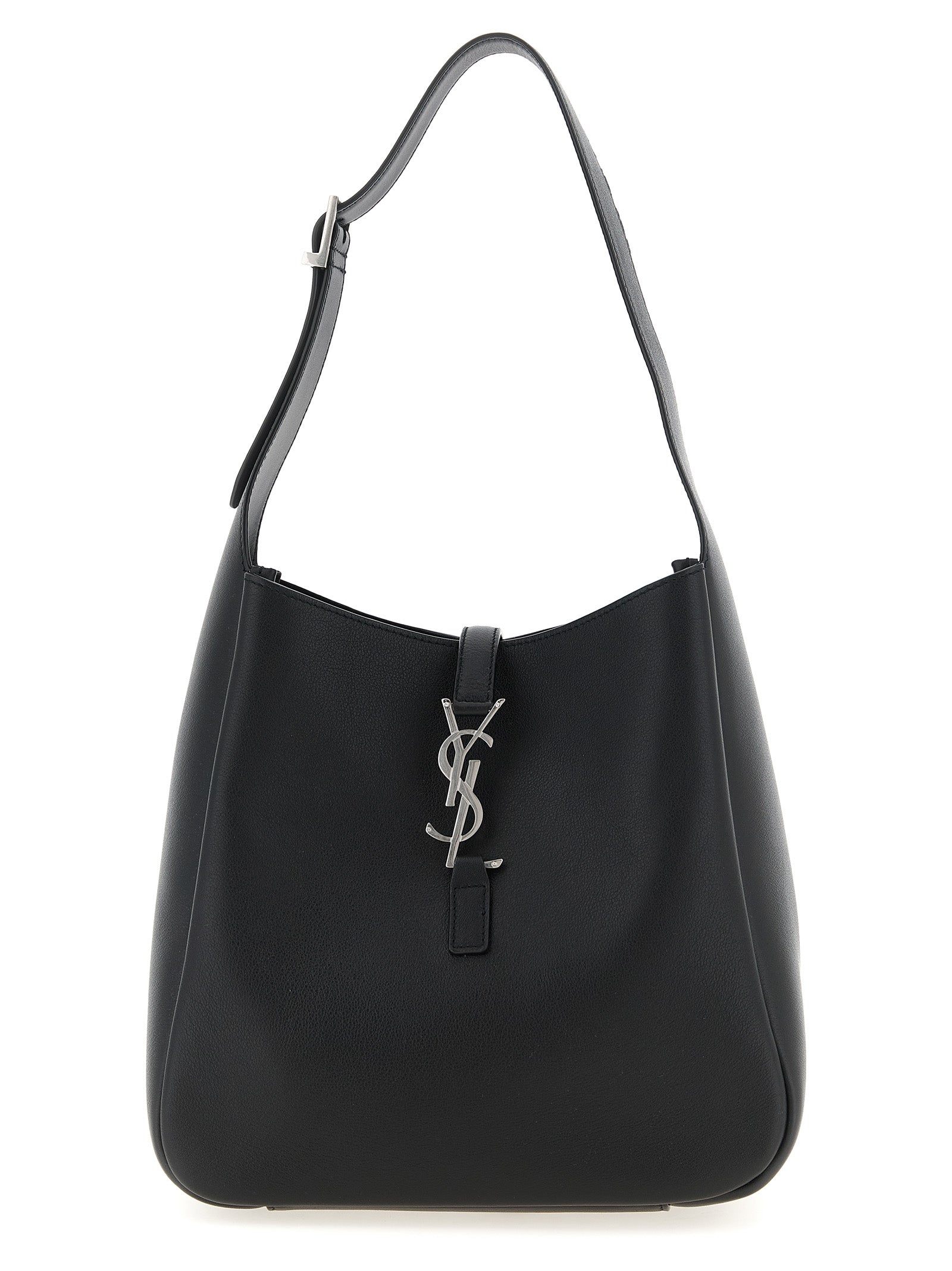Saint Laurent Black Le 5 à 7  Shoulder Bag