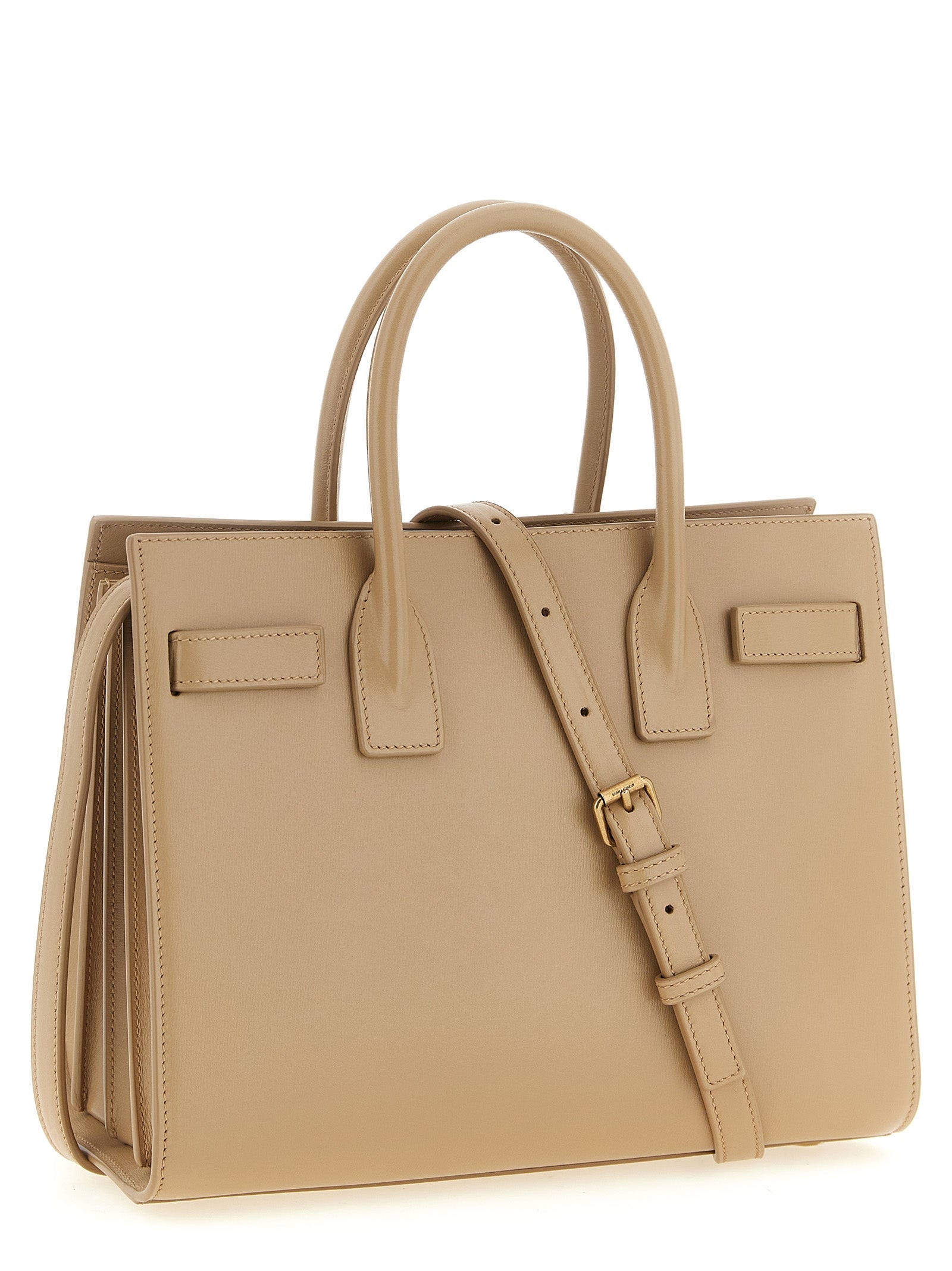 Saint Laurent Beige Baby Sac De Jour Handbag