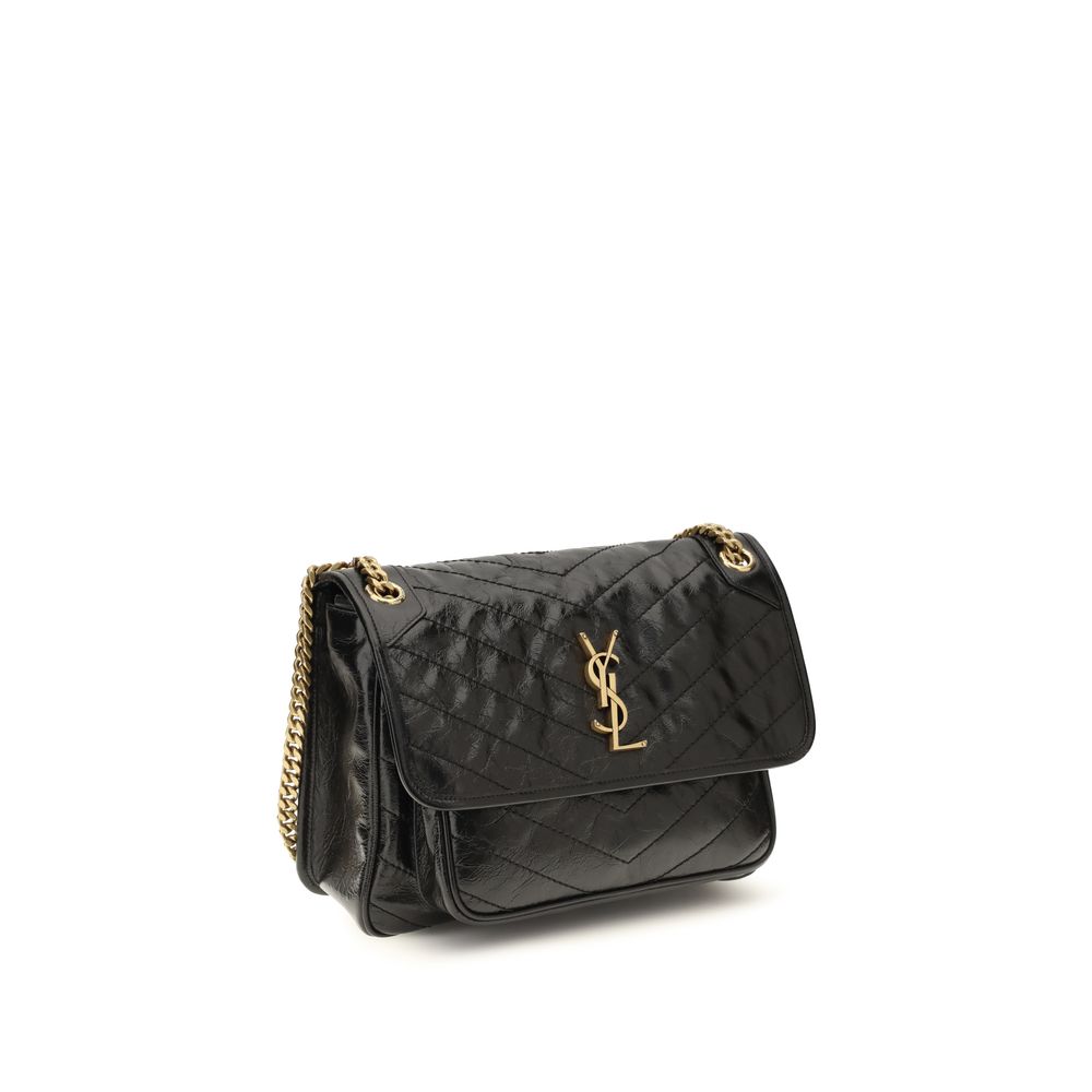 Saint Laurent Black  Niki Shoulder Bag
