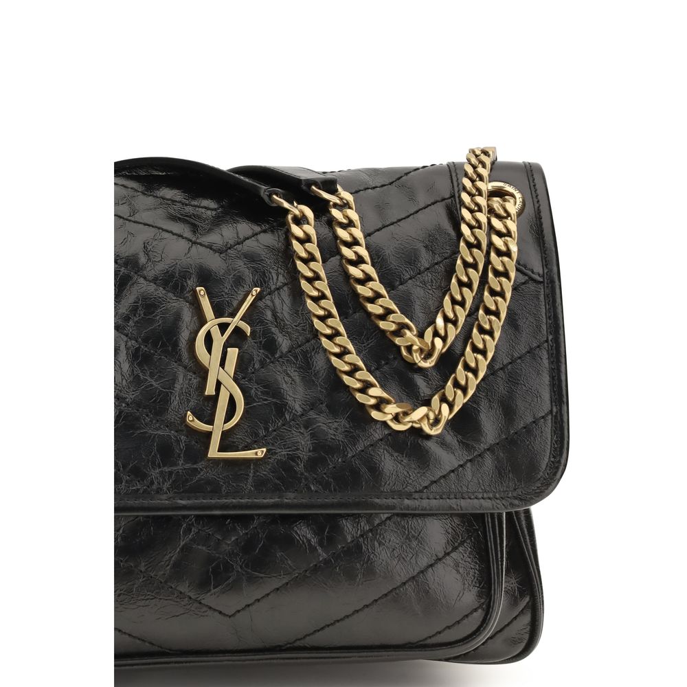 Saint Laurent Black  Niki Shoulder Bag