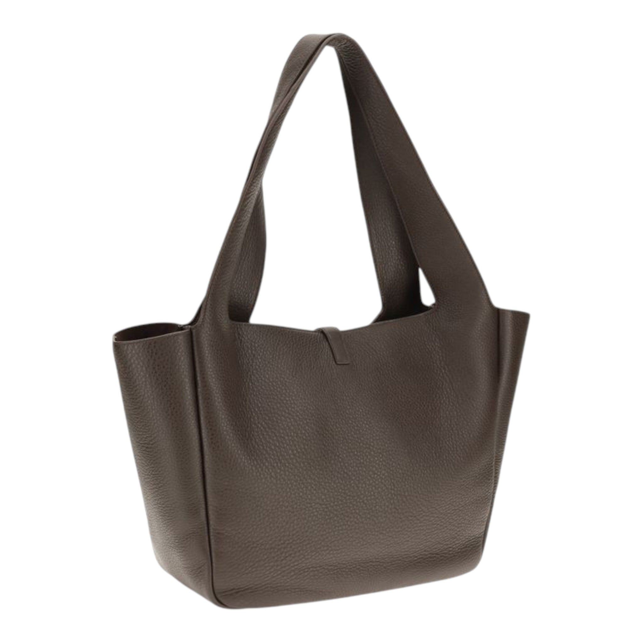 Saint Laurent Brown  Le 5 À 7  Shoulder Bag