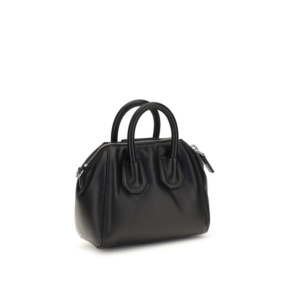 Givenchy Black  Antigona Bomber Mini Handbag