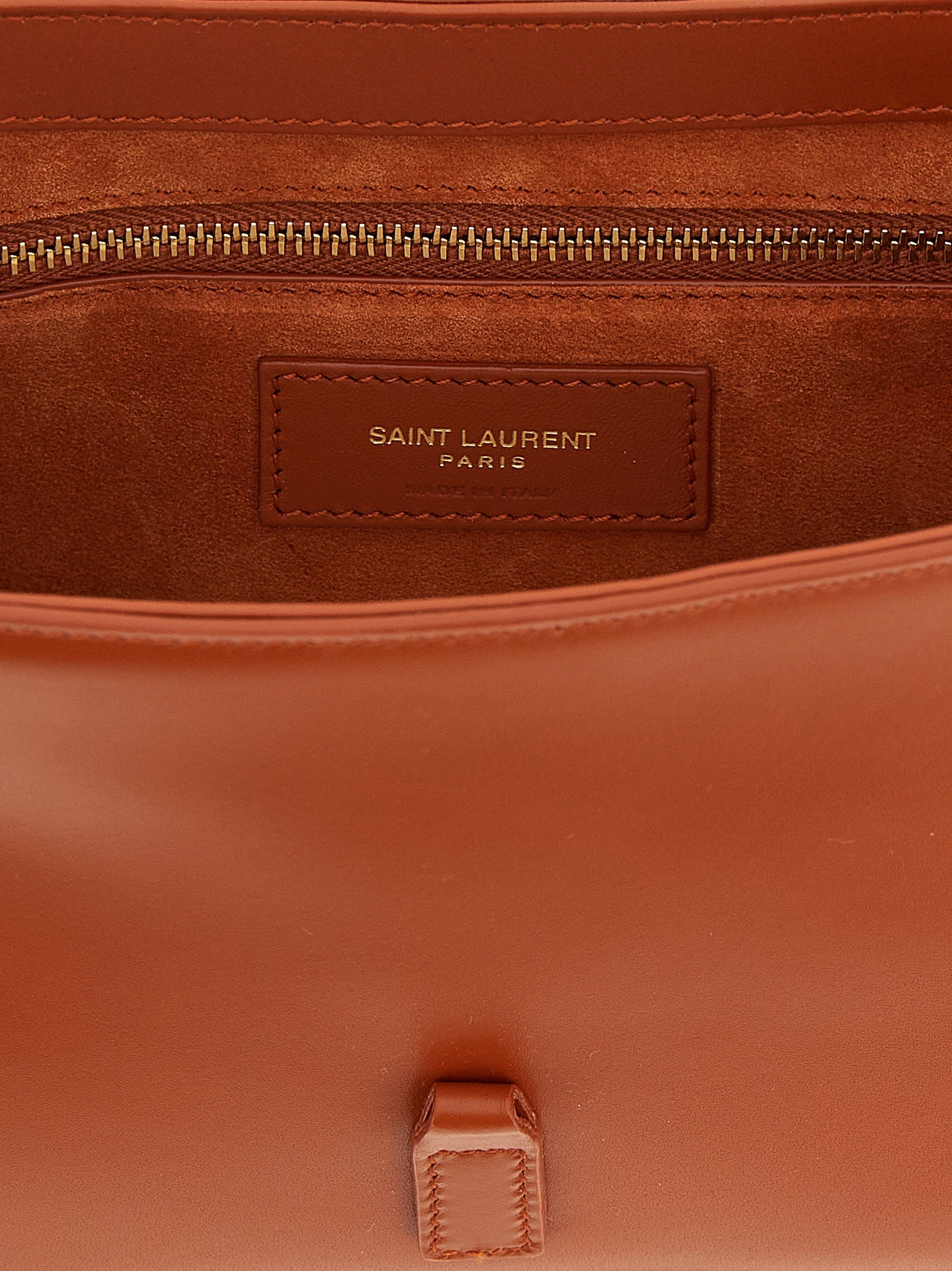 Saint Laurent Orange Le 5 à 7  Shoulder Bag