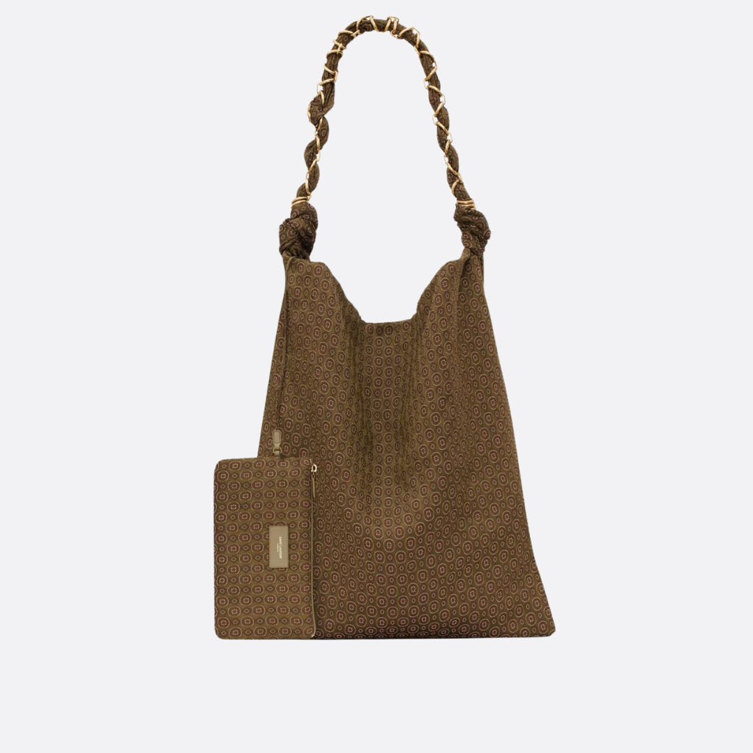 Saint Laurent Amalia Jacquard Bag
