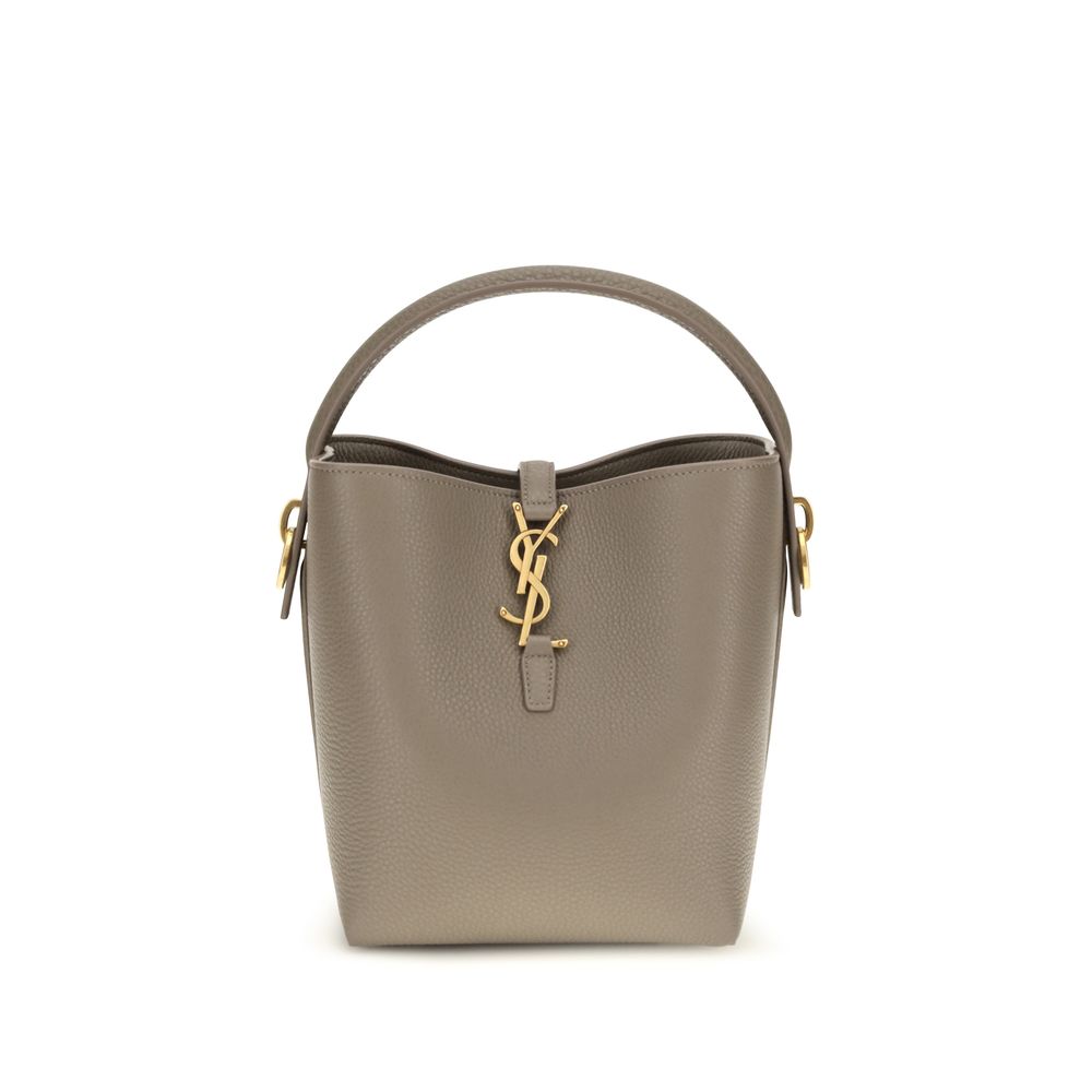 Saint Laurent Beige Le 37 Backet Bag