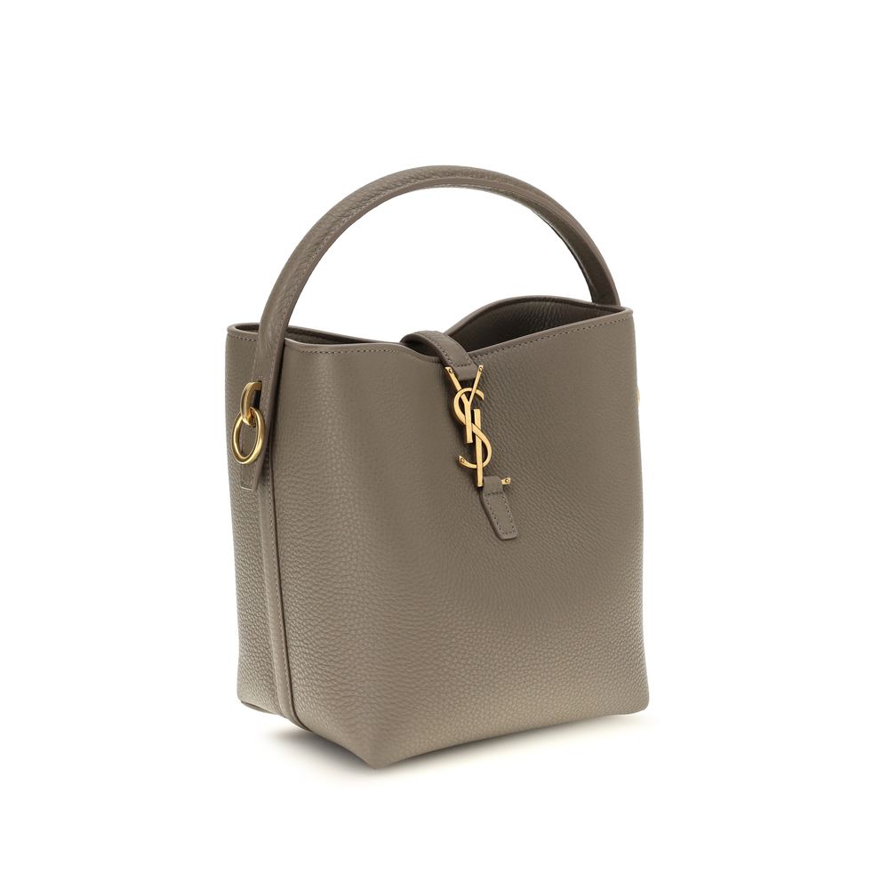 Saint Laurent Beige Le 37 Backet Bag
