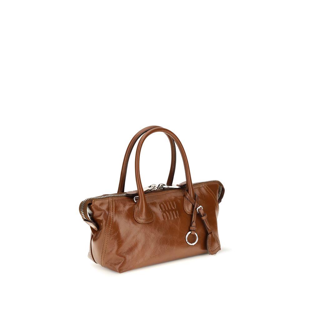 Miu Miu Brown Palissandro Handbag