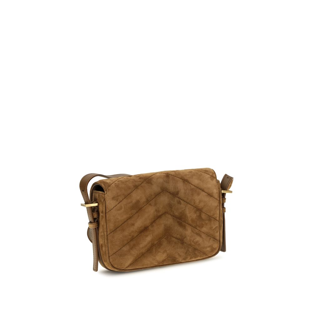 Saint Laurent Brown  Small LouLou  Shoulder Bag