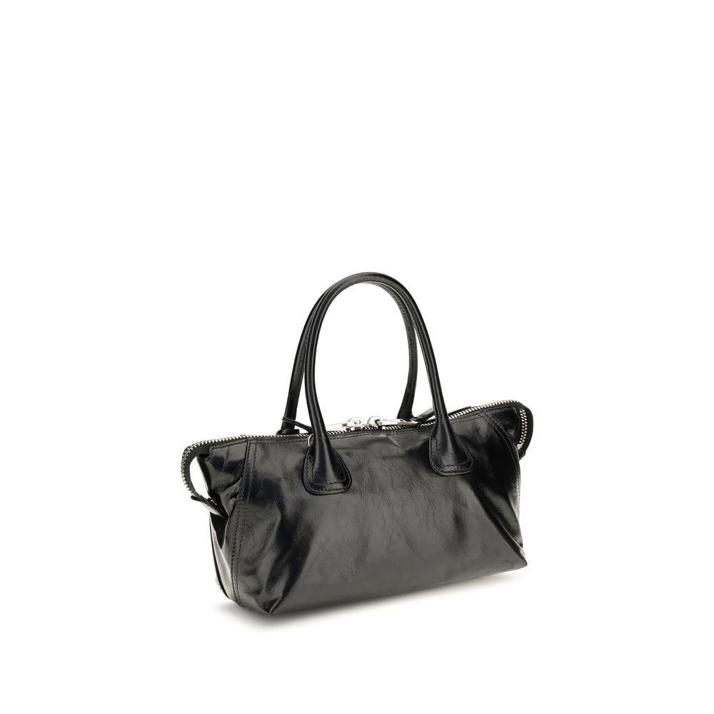 Miu Miu Black Glossy Leather  Handbag