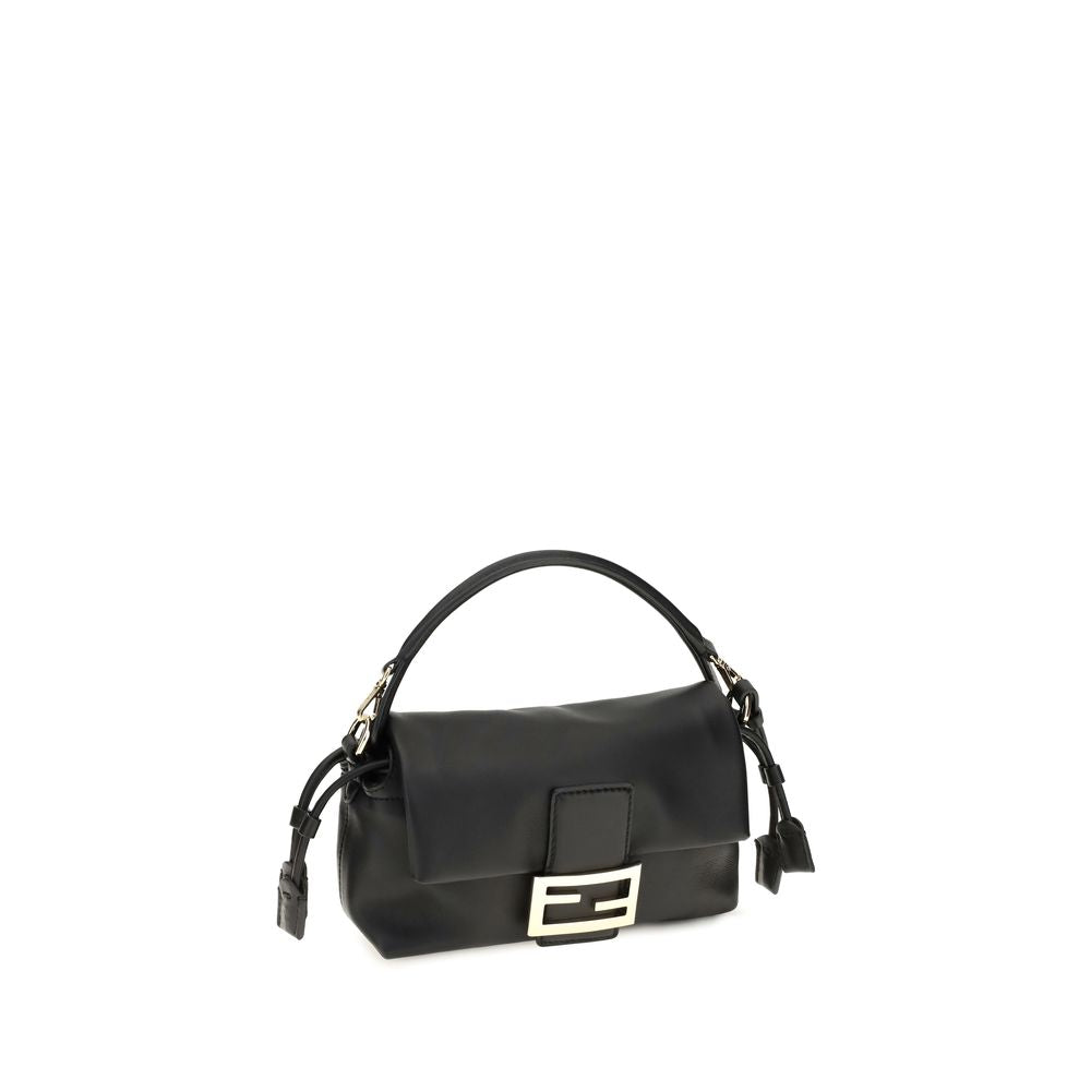 Fendi Black Small Baguette Shoulder Bag