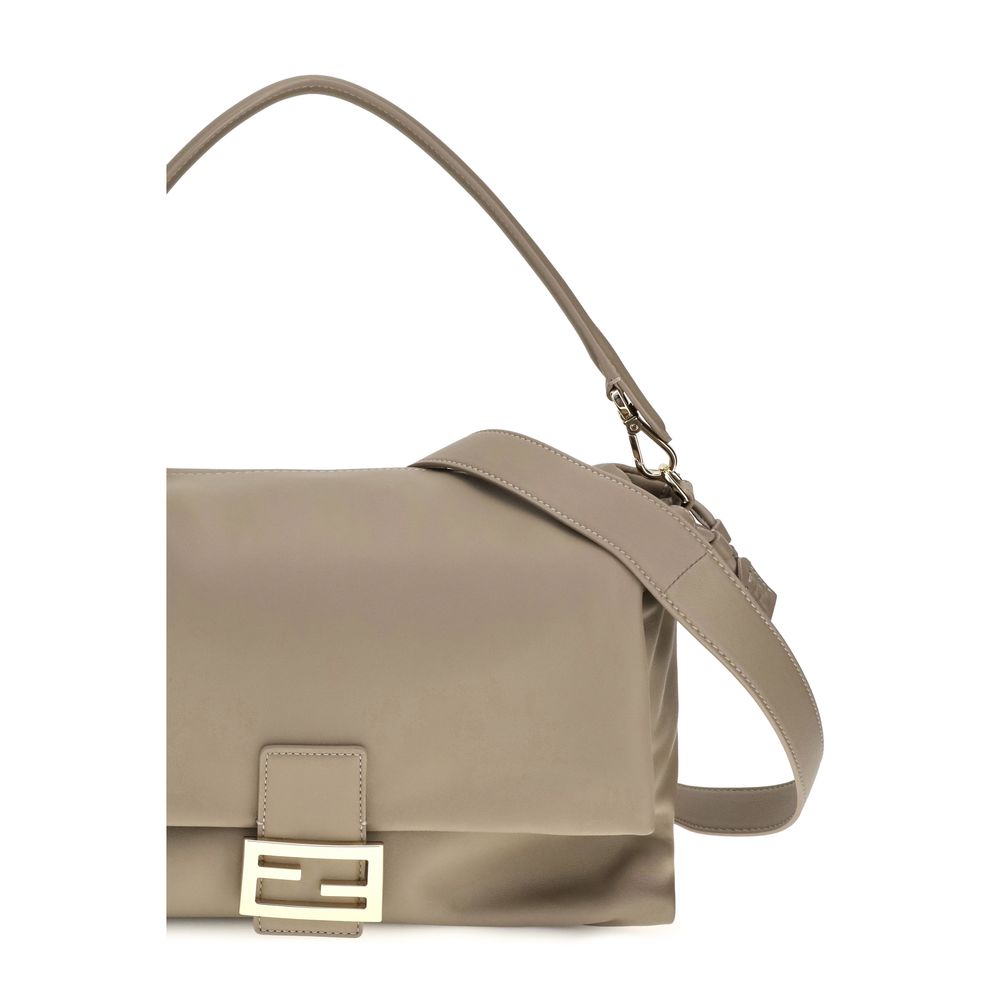Fendi Beige Baguette Shoulder Bag