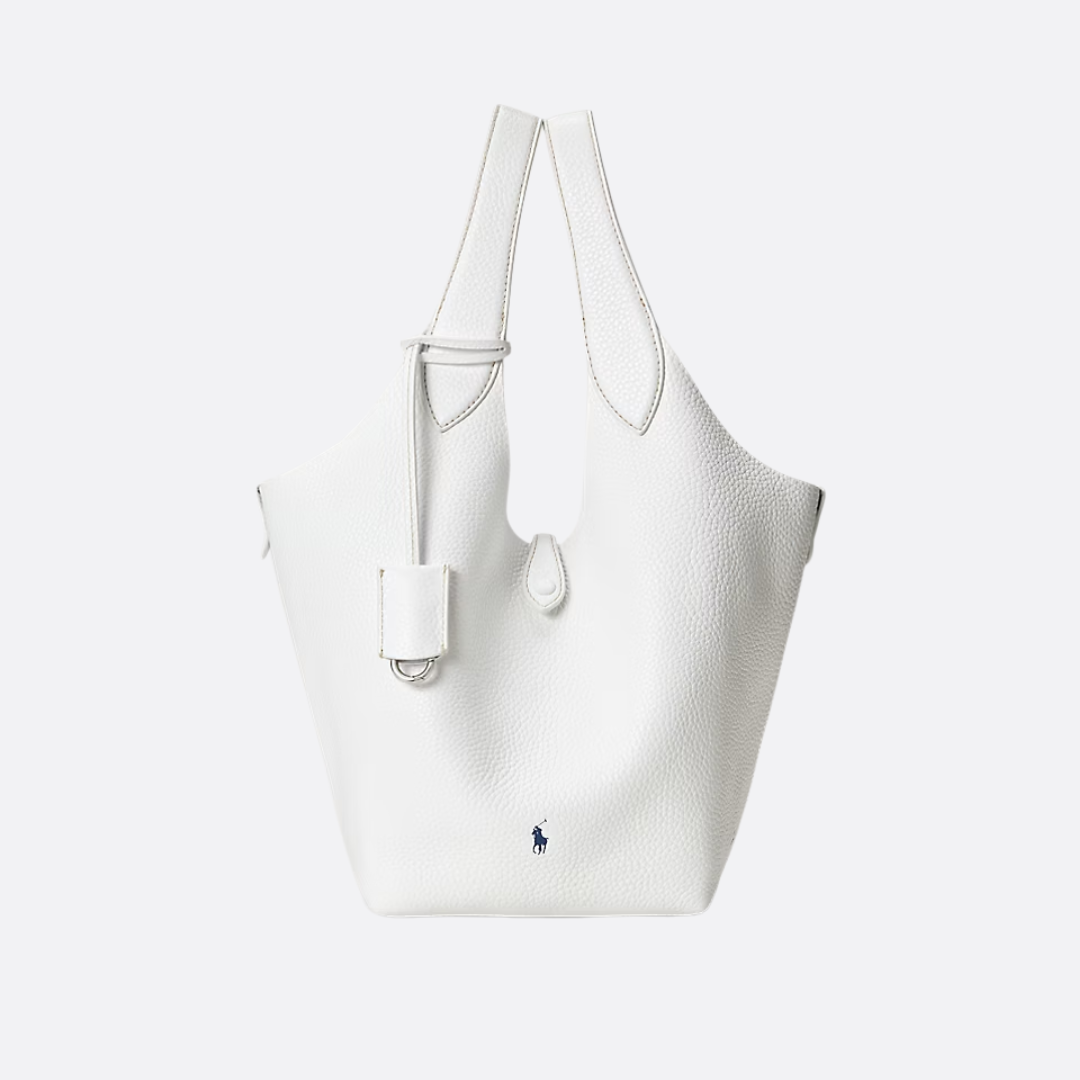 Polo Play Small Leder Tote & Crossbody Bag