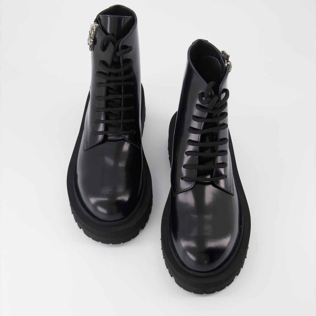 Platform Combat Boots
