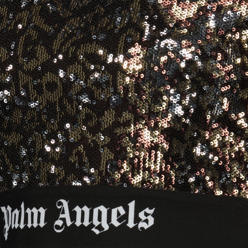 Sequined Crop Top