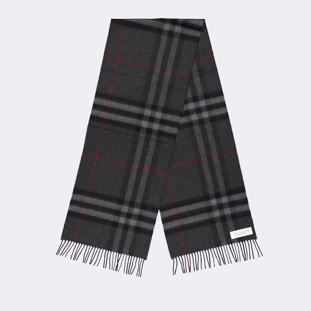 Classic Check Wool Scarf