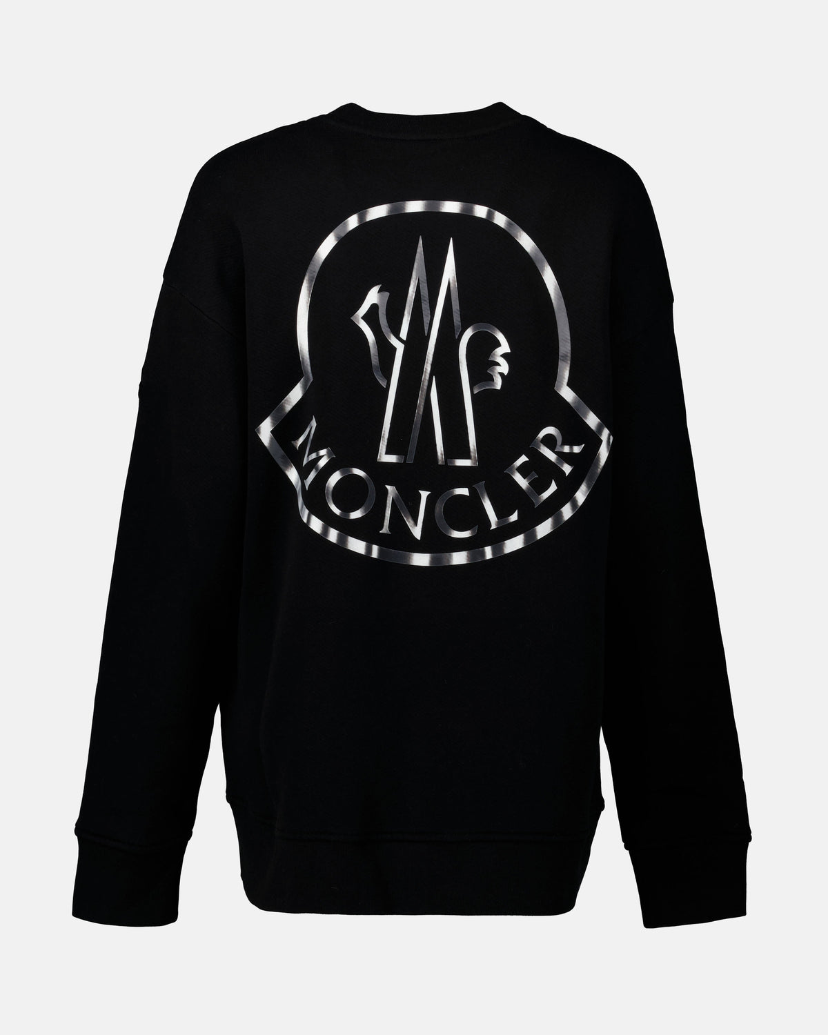 Metallic Logo Sweatshirt – Black