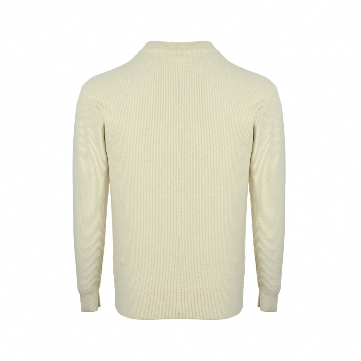 Monogram Applique Ribbed Sweater