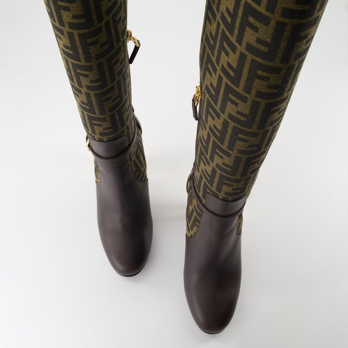 Monogram Knee-High Boots