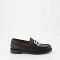 Black Leather Loafers