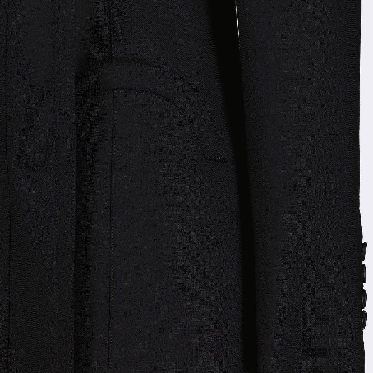 Harness-Detail Tailored Blazer Dress