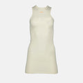 Sleeveless Logo Bodycon Mini Dress