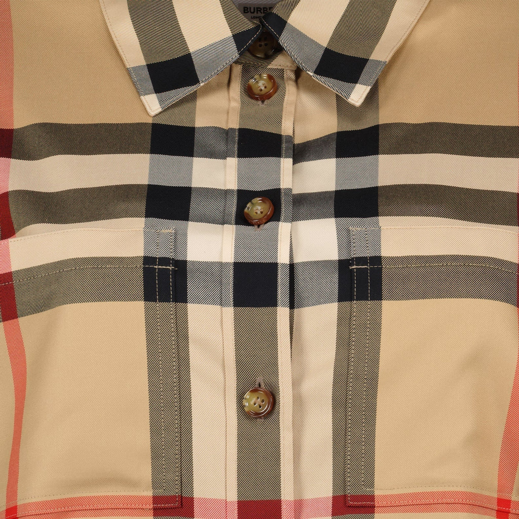Vintage Check Longline Shirt