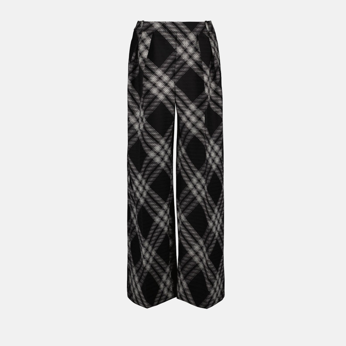 Print Wide-Leg Trousers