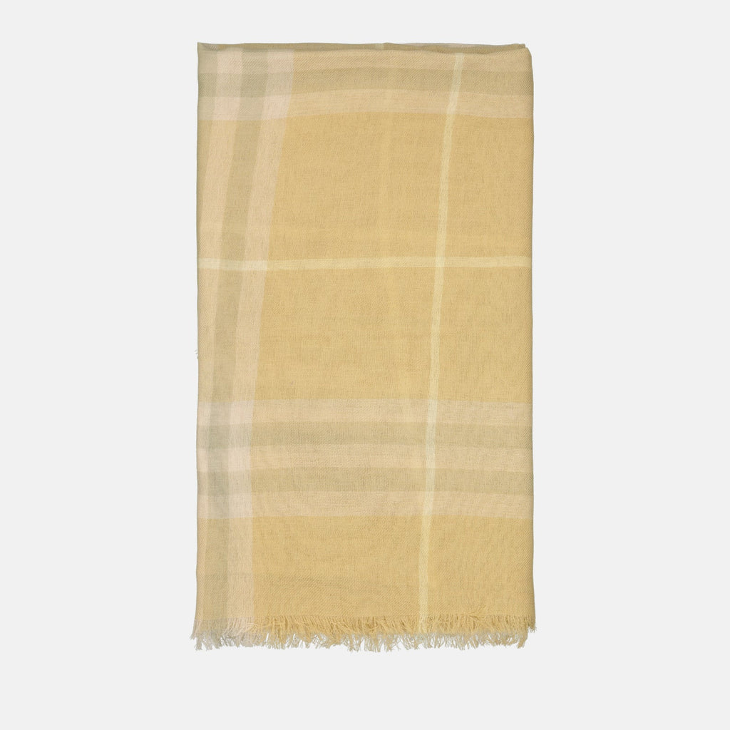 Lightweight Check Scarf