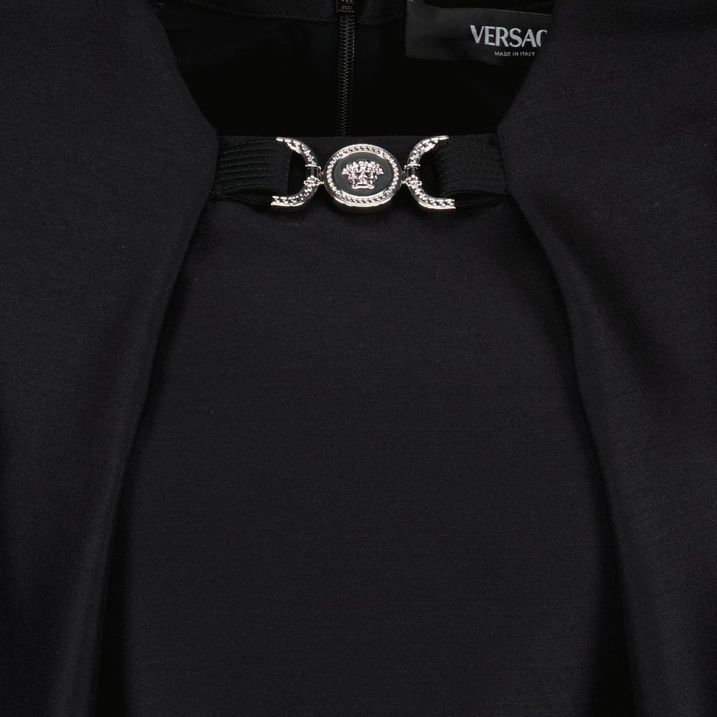 Medusa Clasp A-Line Mini Dress