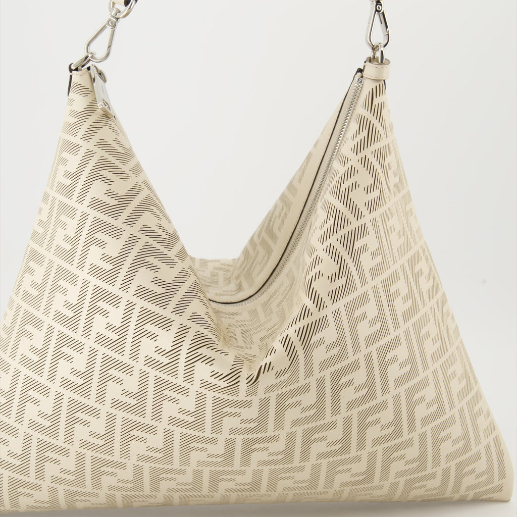 Jacquard Triangle Shoulder Bag