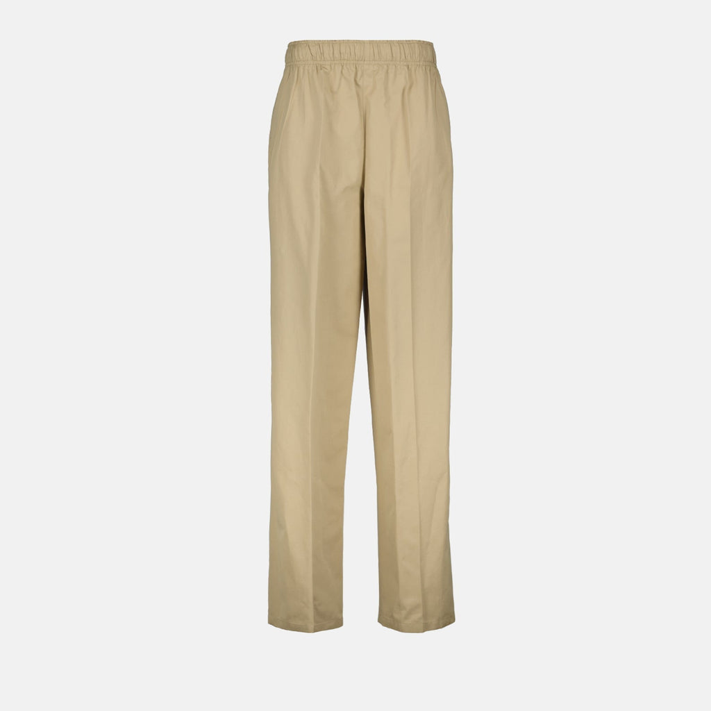 Relaxed Straight-Leg Trousers