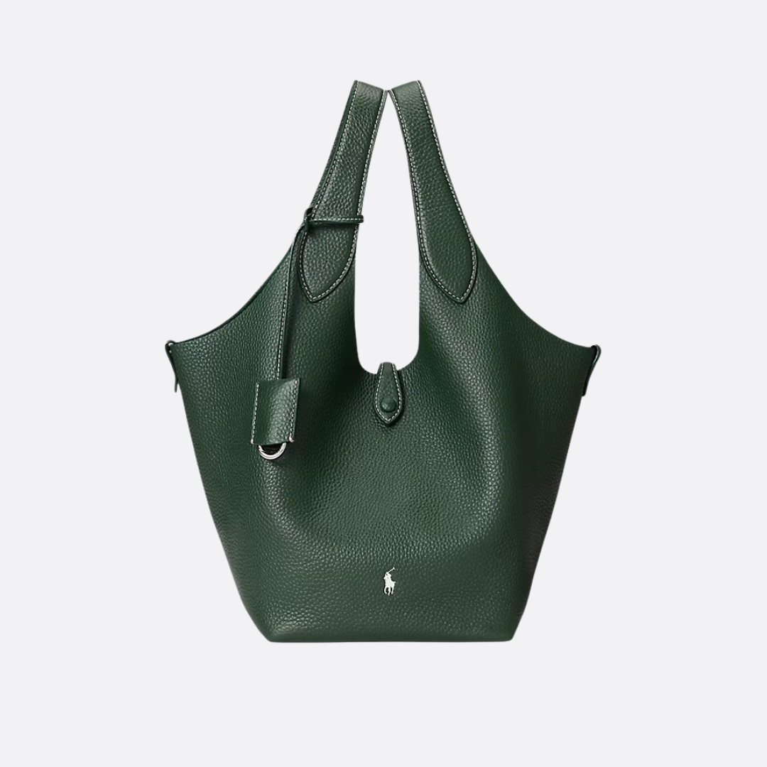 Polo Play Small Leder Tote & Crossbody Bag