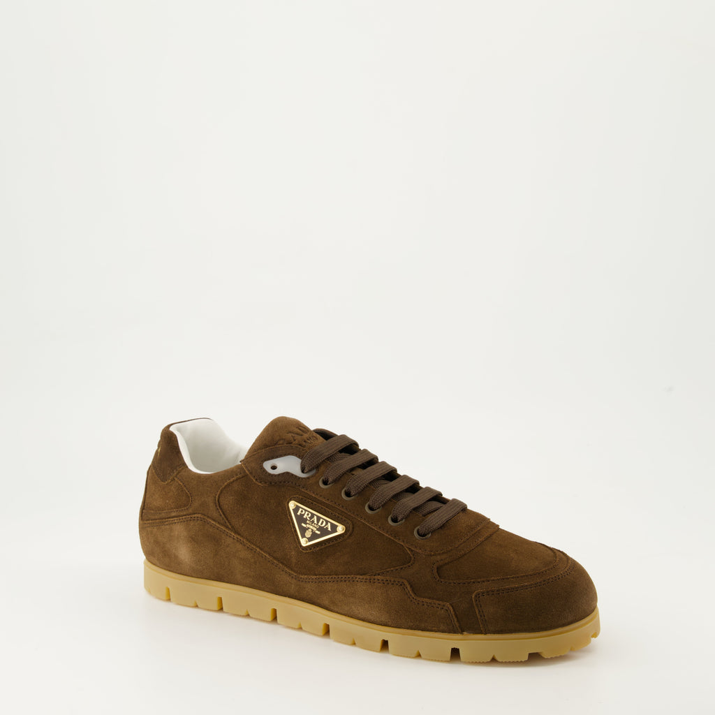 Trail Sneakers in Suede