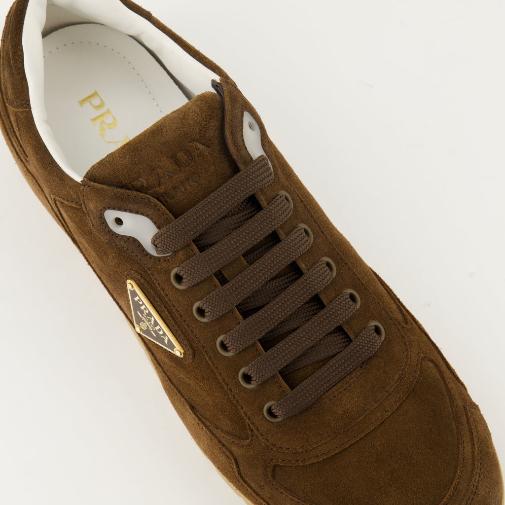 Trail Sneakers in Suede