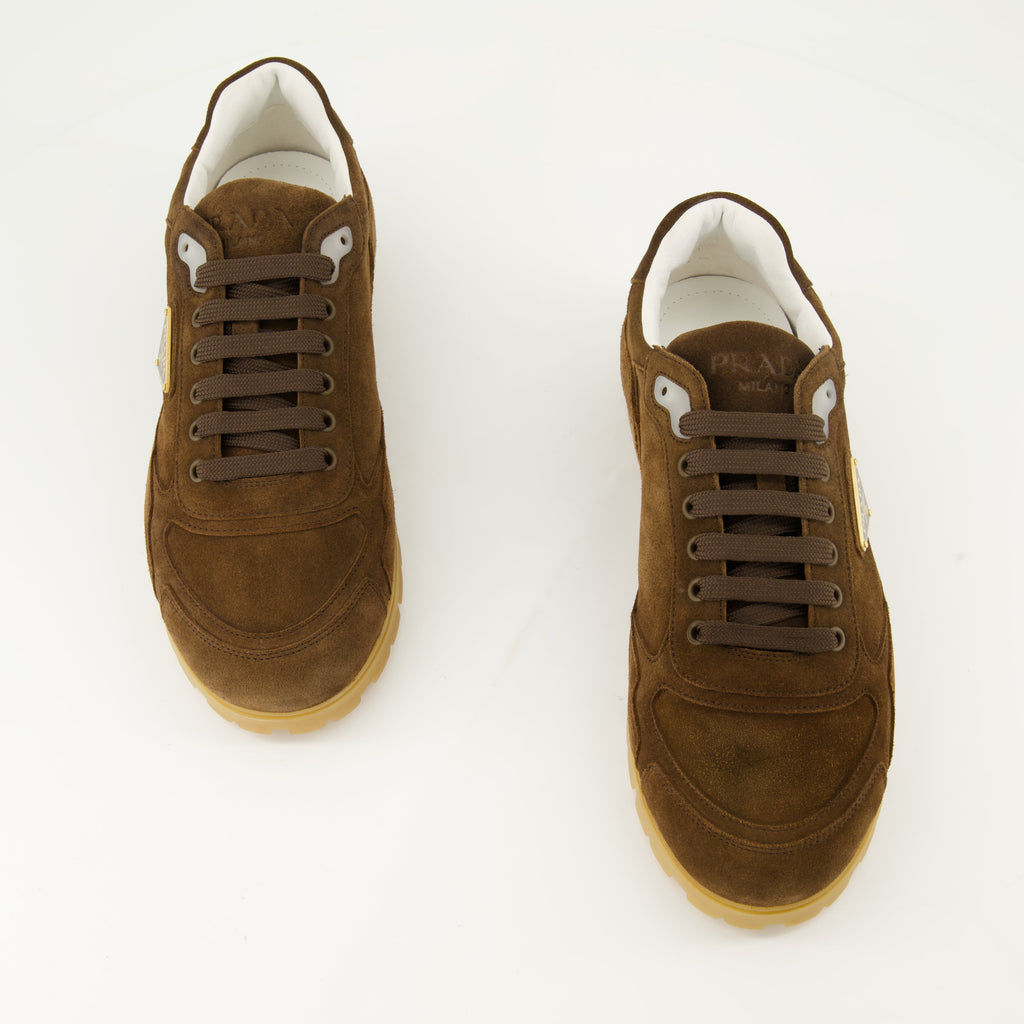 Trail Sneakers in Suede