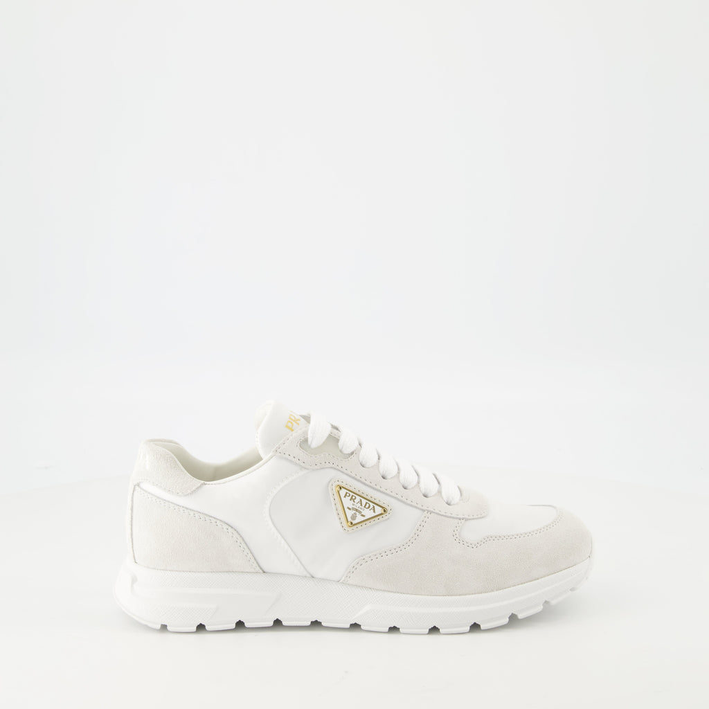 White Runner Sneakers
