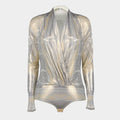 Barocco Draped Bodysuit