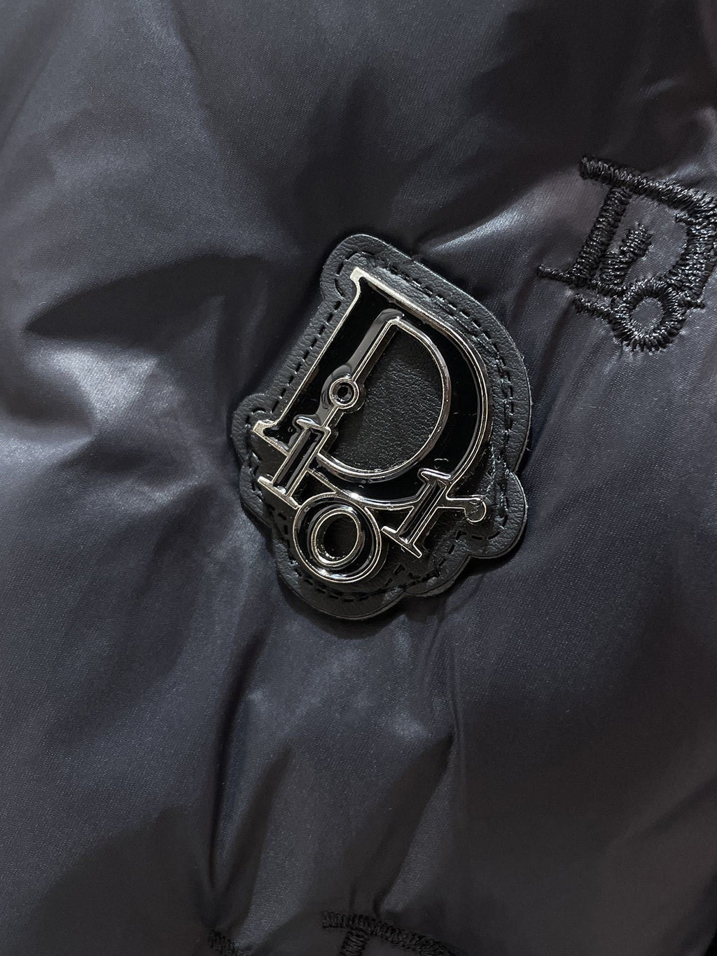 Hybrid Down Jacket with Knit Sleeves
