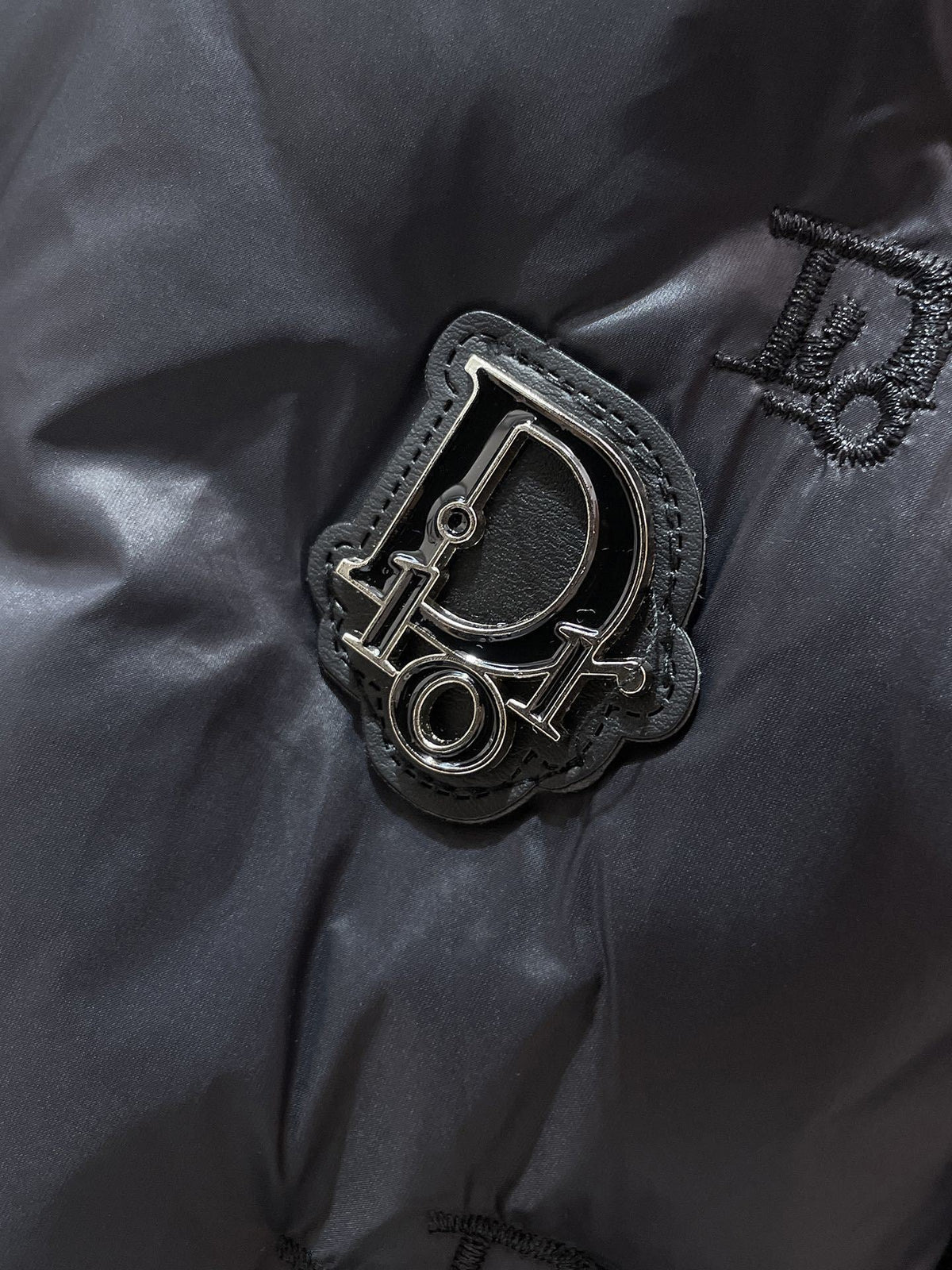 Hybrid Down Jacket with Knit Sleeves