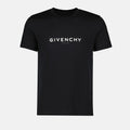 Black Logo Cotton T-Shirt