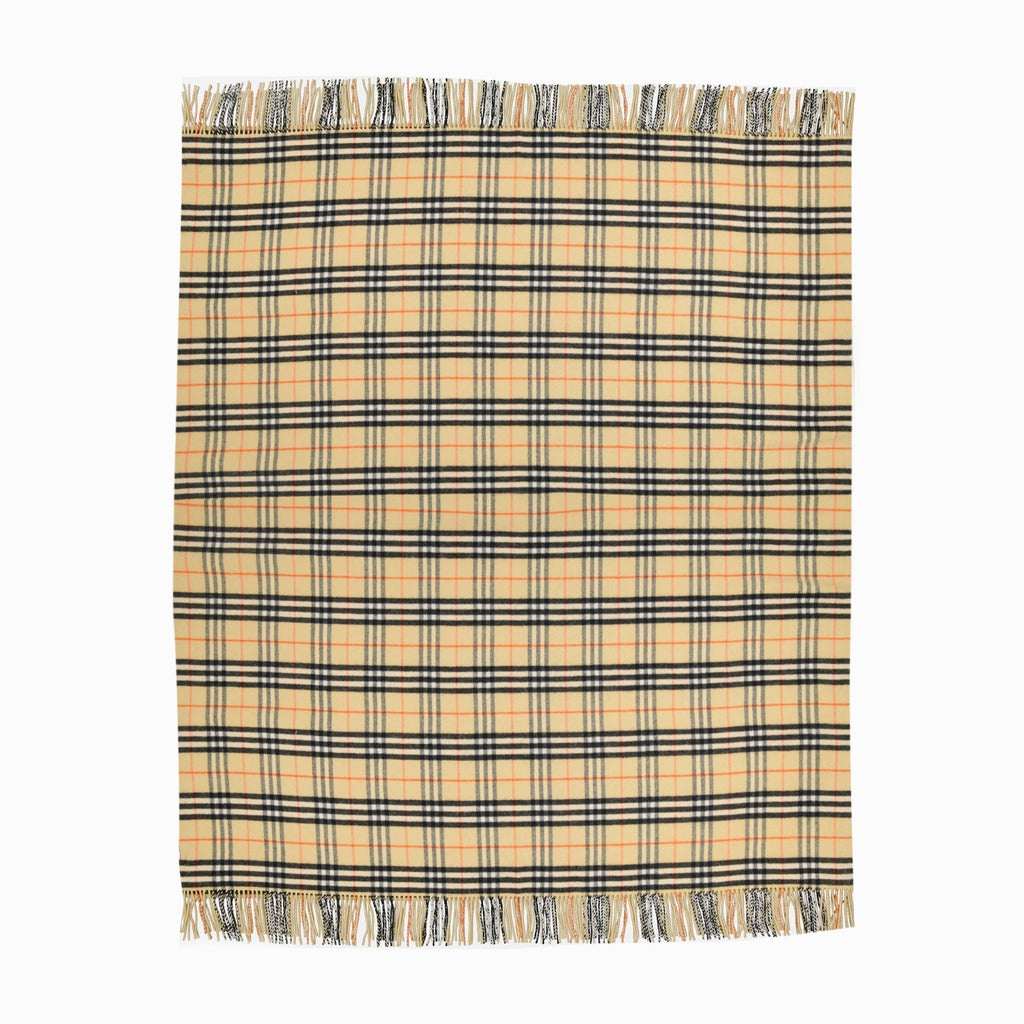 Classic Check Wool Blanket