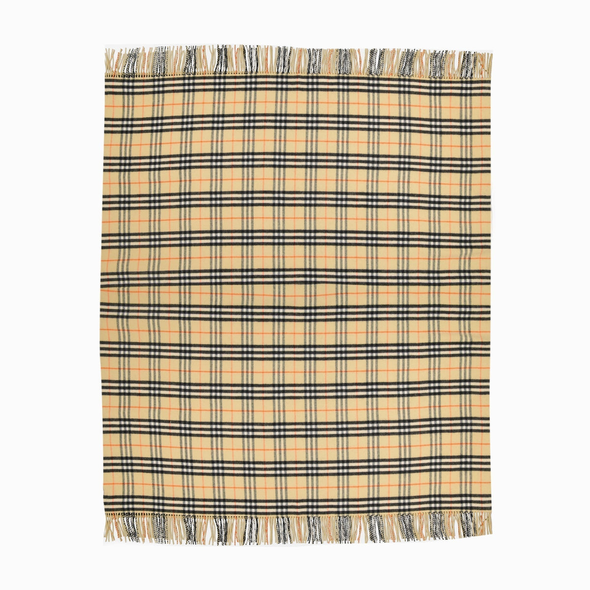 Classic Check Wool Blanket