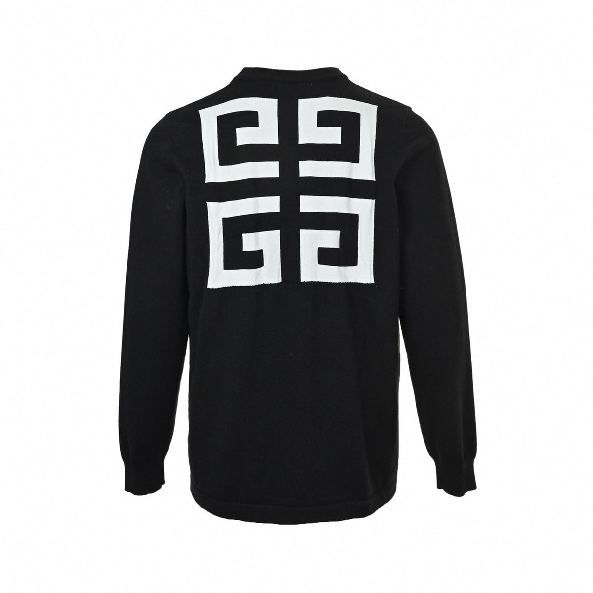 Logo Intarsia Wool Sweater