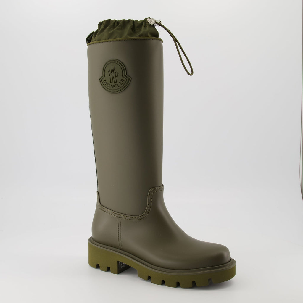 Ginette Tall Rain Boots – Olive Green